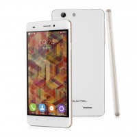 Oukitel U2 - Smartphone Libre 4G LTE Android 5.1 (Quad Core, 5.0" IPS QHD Pantalla, Dual SIM, 8G ROM, HotKnot, Cámara 5.0MP, WIFI, GPS) Celular (Blanco