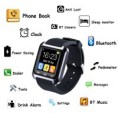 EasySMX Bluetooth 4.0 Multi-idiomas Reloj Inteligente Smartwatch con la Pantalla Táctil Compatible con Android Smartphones como Samsung, HTC, Sony, Huawei (Negro)